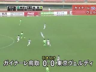 ガイナーレ　ヴェルディに引き分け