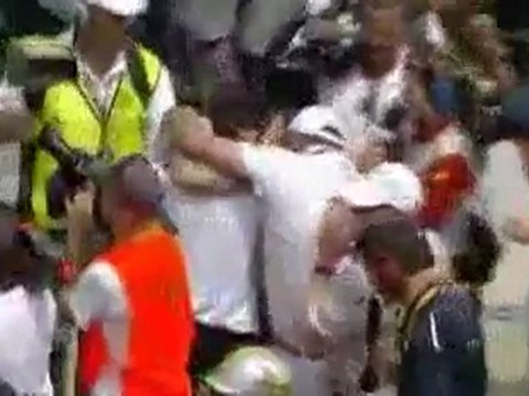 Incidente assurdo a Hildebrand durante la 500 miglia di Indianapolis