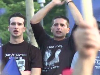 Thousands in Belgrade protest against Mladic arrest