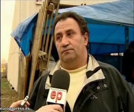 3 meses acampados para que les paguen