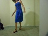 Dancing in slippery heels on carpet
