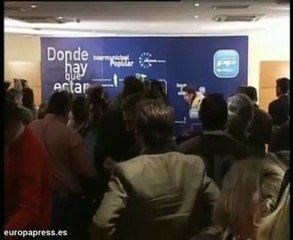 "El PSOE es el partido de la corrupción"