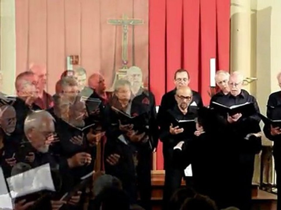 Vox Vesunna - Choeur d'hommes du Périgord - Eglise de Port-Sainte-Foy mai 2011
