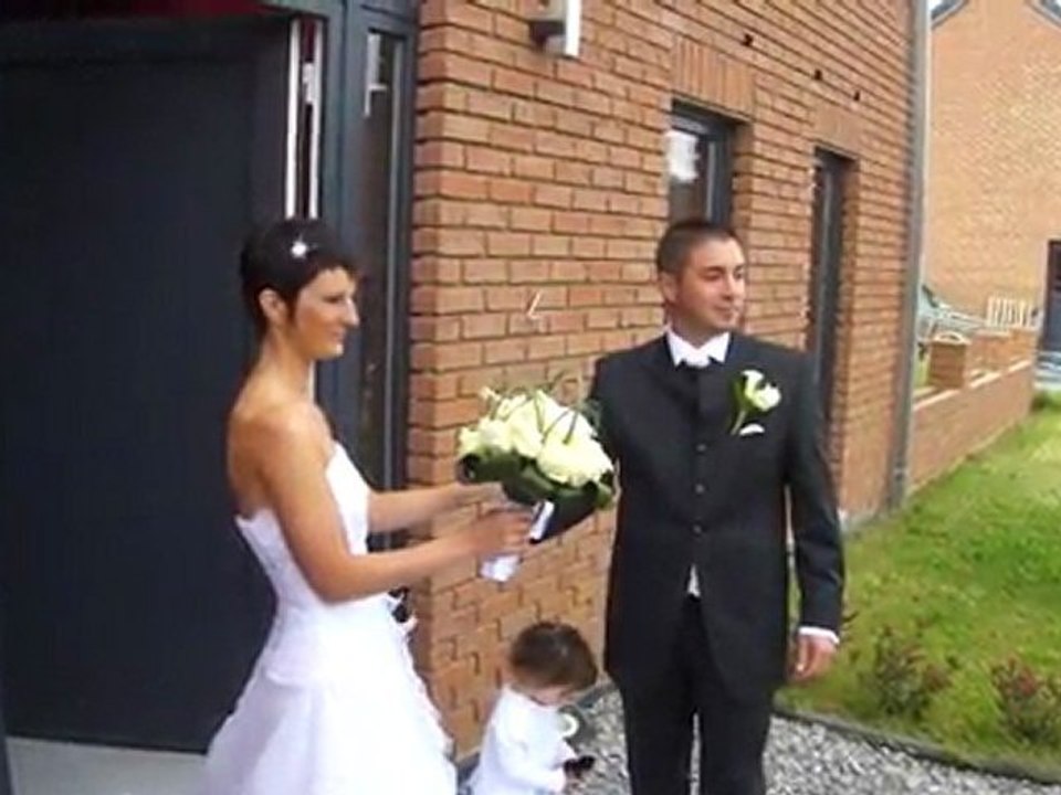 Remise du bouquet
