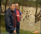 Las lluvias provocan cortes de carreteras