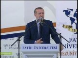 6 Başbakan Erdoğan Fatih Üniversitesi Mezuniyet 2011