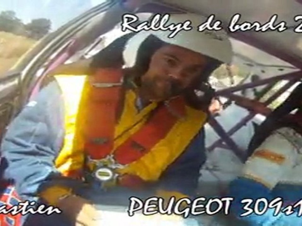 caméra embarquée rallye de bords 2011 sebastien tourneur