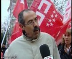 Manifestación por privatización de la educación