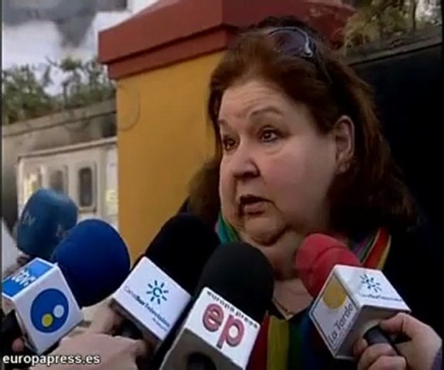 "Vi ancianos que salían muy afectados"