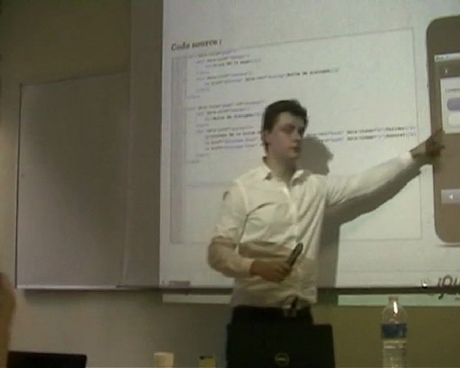 Développement d'un site à l'aide de jQuery Mobile (Kiwi Party 2011)