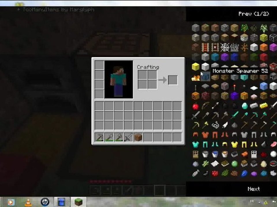 Mod pour minecraft 1.6.5 "too many items"