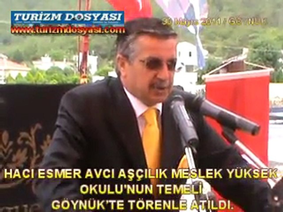 GÖYNÜK,HACI ESMER AVCI AŞÇILIK MESLEK YÜKSEK OKULU TEMEL ATMA TÖRENİ