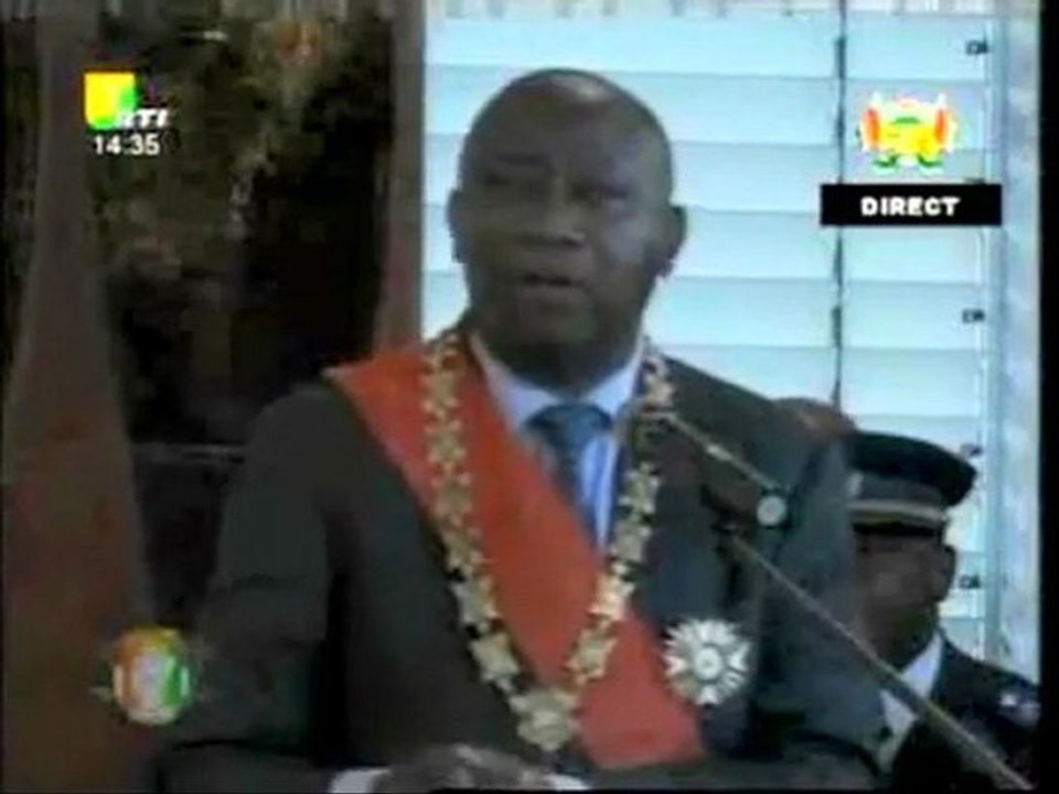 Discours d'investiture de Laurent Gbagbo (04-12-2010) - Infodabidjan.net - Video