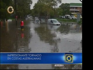 Enorme tornado australiano