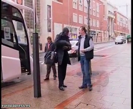 Llegada del Anderlecht a San Mamés