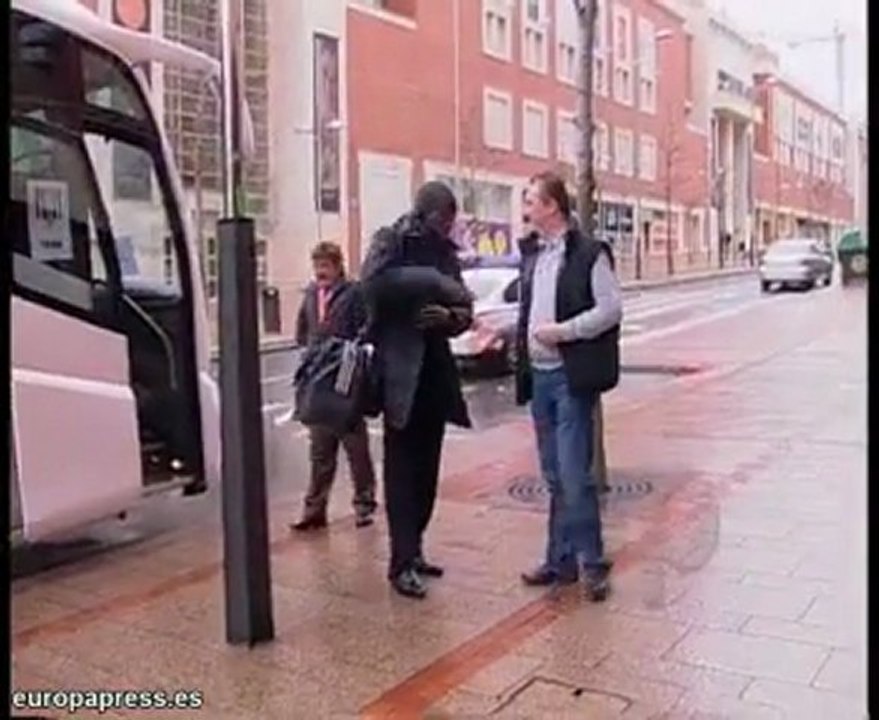 Llegada del Anderlecht a San Mamés