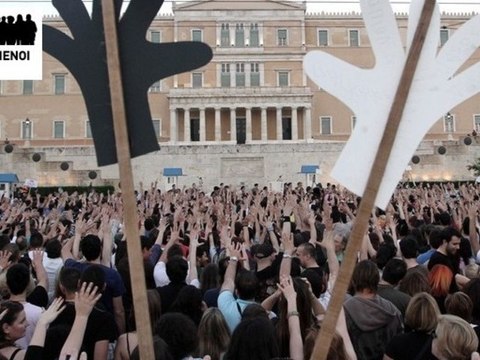 6η ημέρα Αγανακτισμένων στο Σύνταγμα