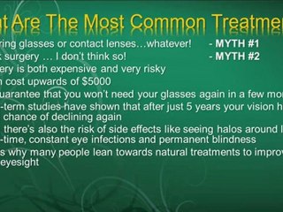 Improving Eyesight naturally (Part 1)