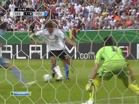 Товарищеский матч 29.5.11 Германия - Уругвай 1 тайм