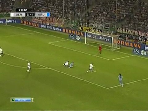 Товарищеский матч 29.5.11 Германия - Уругвай 2 тайм