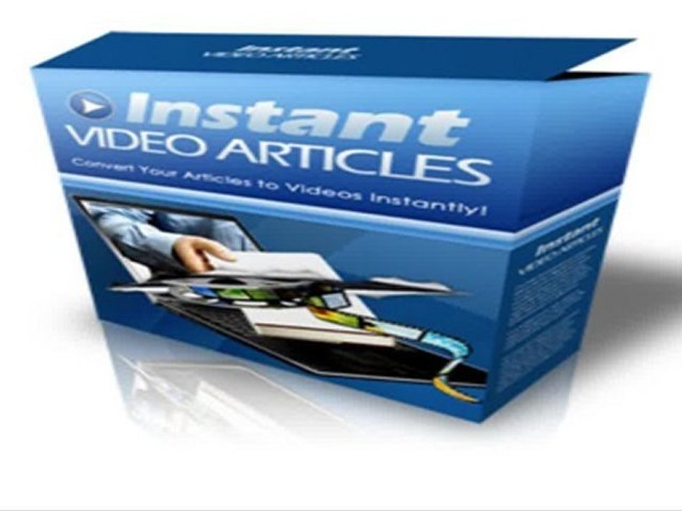 New Software Converts Your Articles Into Videos In Seconds!