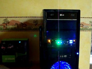 presentation et Test de tesselation avec Nvidia isle pour PC Gamer extreme 4 3D vision ready assemble et vendu