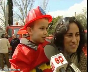 "Todos los niños quieren ser bomberos"