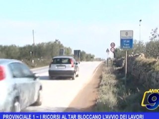 Provinciale 1   I ricorsi al TAR bloccano l'avvio dei lavori