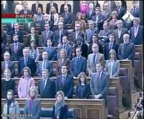 11-M: Un minuto de silencio en el Congreso