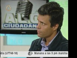 Leopoldo López participaría en las primarias