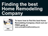 Lansing Home Remodeling and Home Renovations