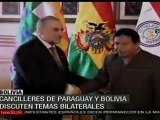 Bolivia y Paraguay inician sesiones de comisión bilateral