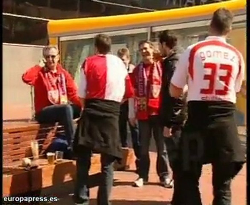 Los seguidores esperan con ganas el partido