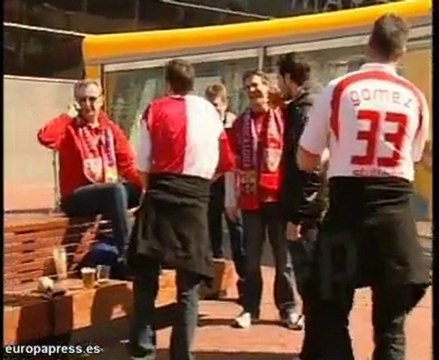 Los seguidores esperan con ganas el partido