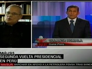 Análisis segunda vuelta de elecciones en Perú