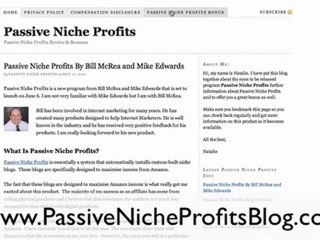 Passive Niche Profits