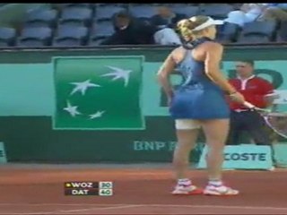 Wozniacki × Date Krumm set 1 part 1