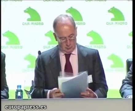Rato, nuevo presidente de Caja Madrid