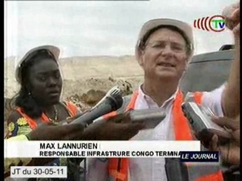 Les travaux d'aménagement du terminal à conteneurs du PAPN