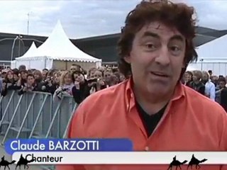 Foires de Champagne 2011: Claude Barzotti  fait un tabac!