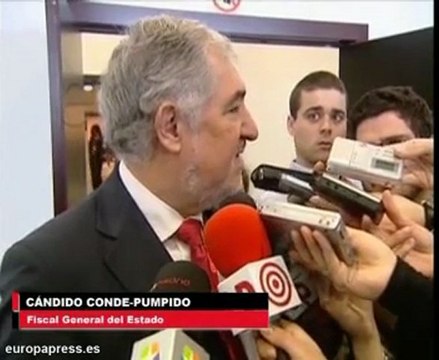 Caamaño y Pumpido valoran palabras Mayor Oreja