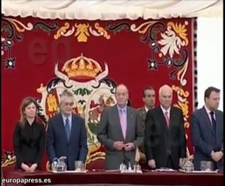 El Rey, con los toros