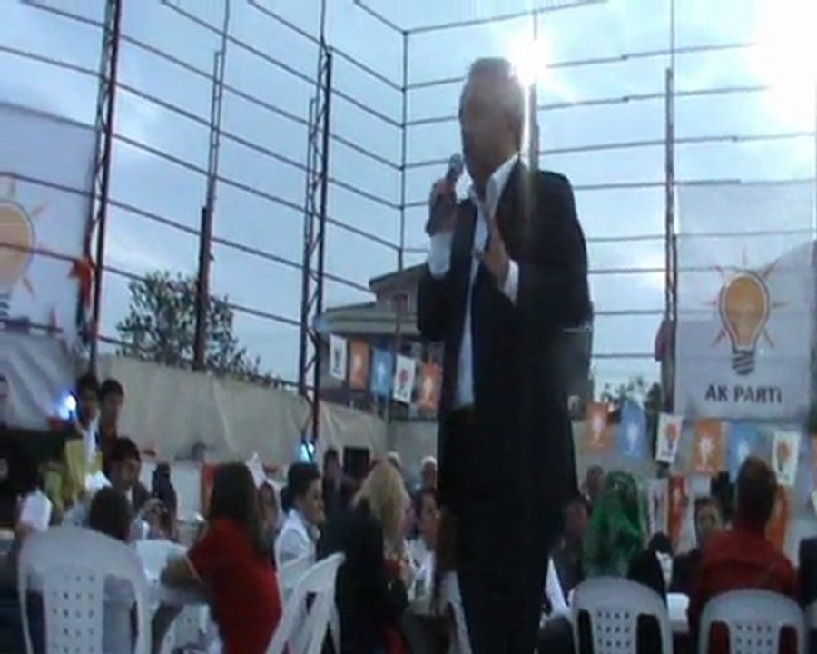 AK PARTİ YALOVA MİLLETVEKİLİ ADAYI TEMEL COŞKUN'UN G.O.P. MAHALLESİ YEMEĞİ KONUŞMASI