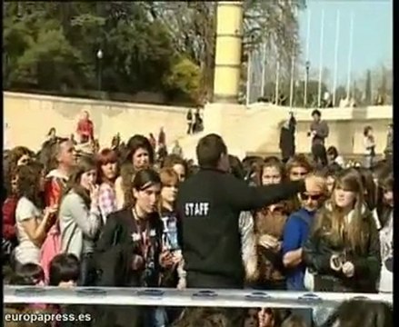 Larga espera para concierto de Tokio Hotel