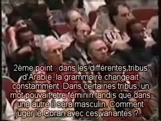 Dr. Zakir Naik - Il n'y a pas d'erreurs grammaticales dans le Coran
