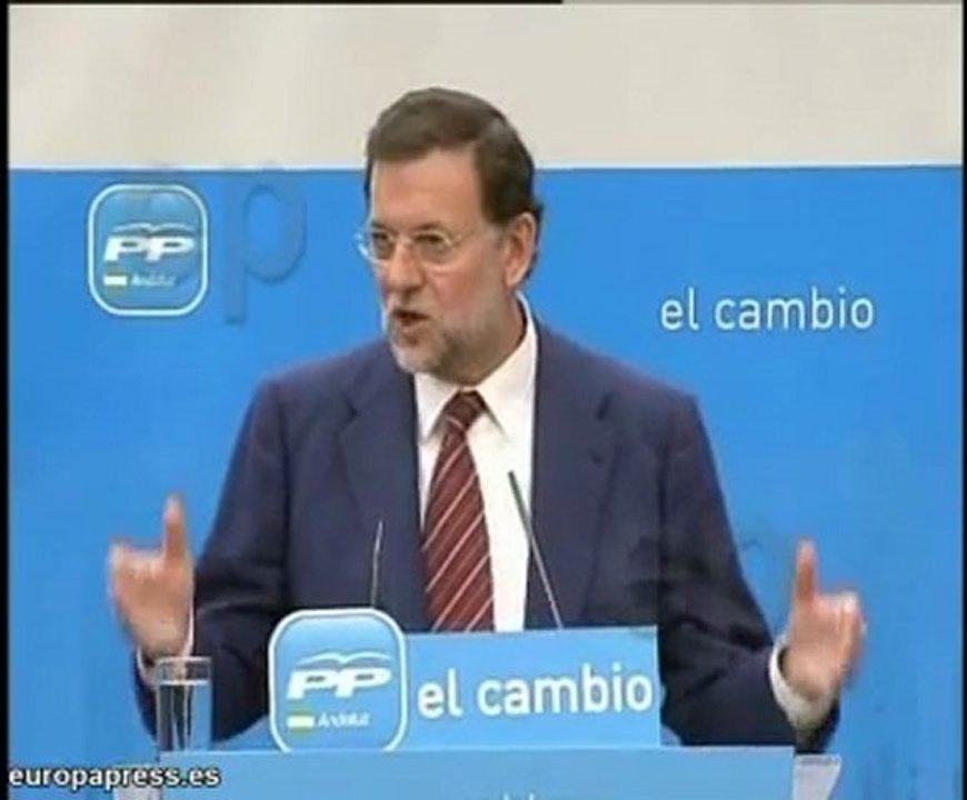 Rajoy habla sobre los datos de paro