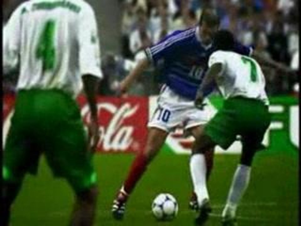 zidane, le plus grand des bleus...