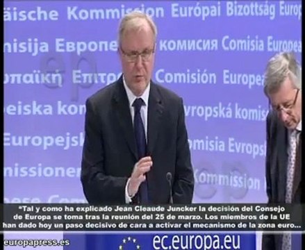 UE acuerda un fondo de rescate para Grecia