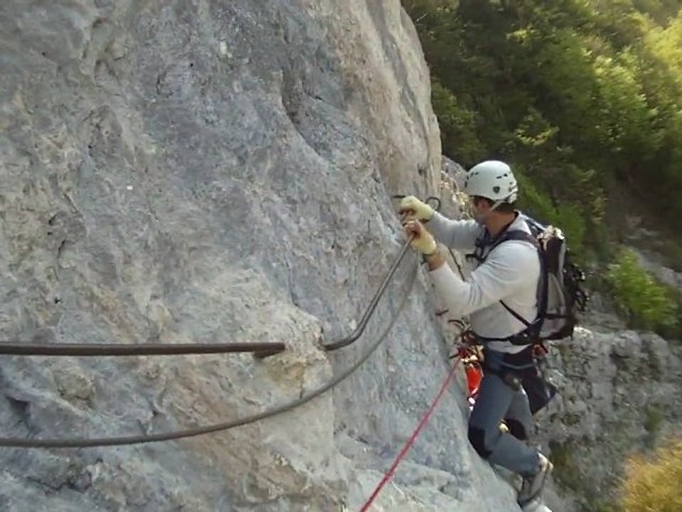 Via ferrata de Thônes guides Monté Médio