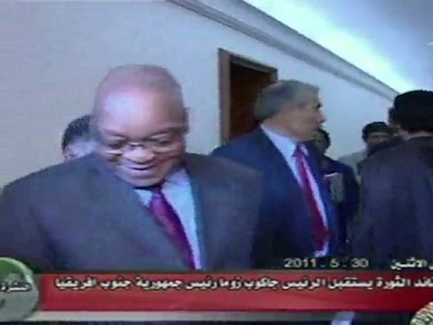 NATO strikes Tripoli after Zuma peace mission